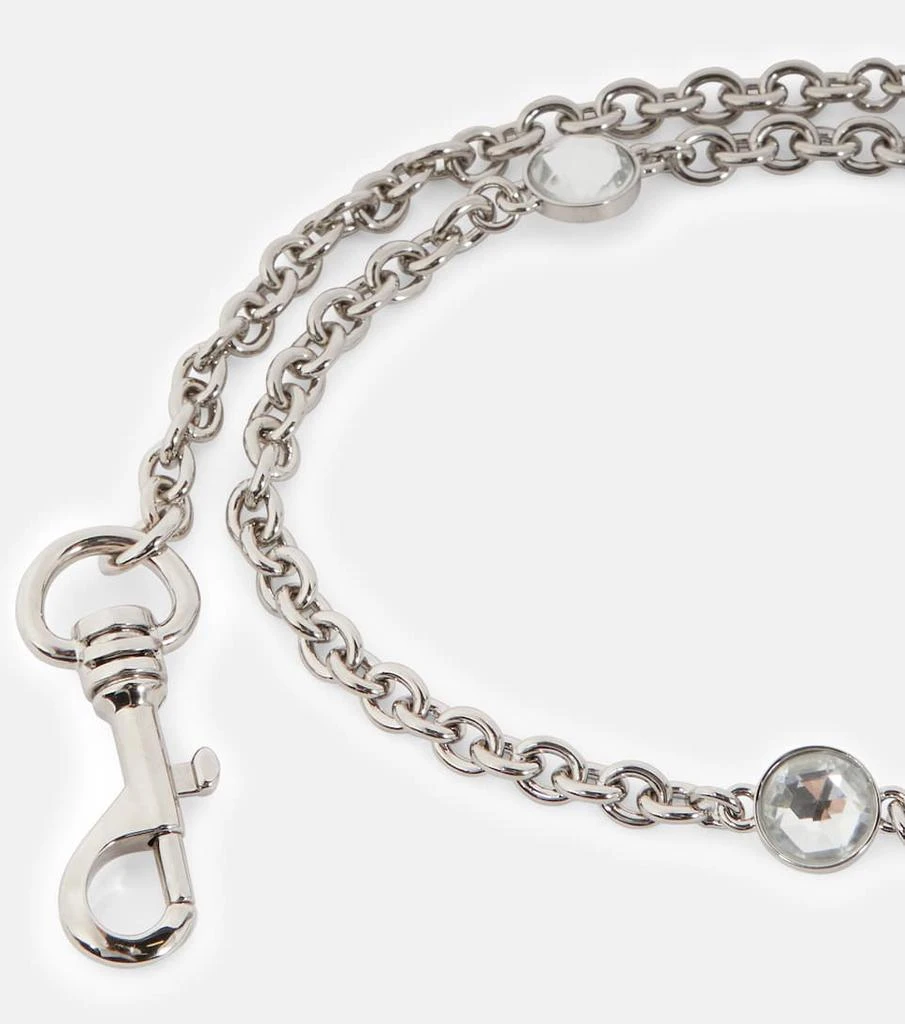 商品Miu Miu|Chain and leather dog leash,价格¥4019,第2张图片详细描述