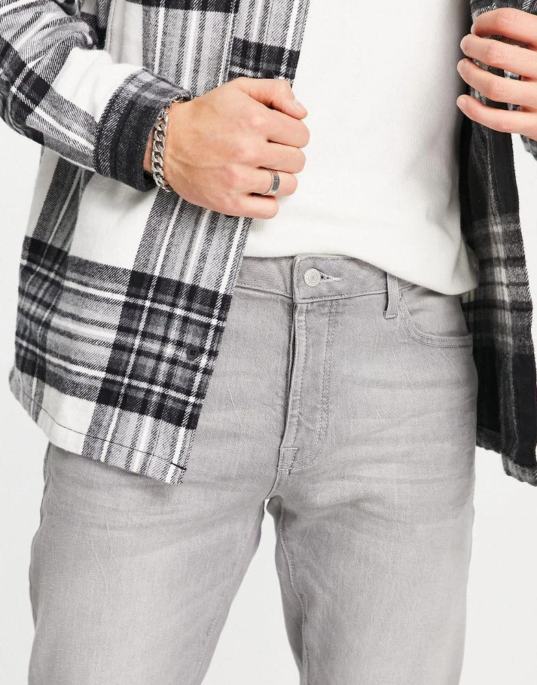 商品Topman|Topman slim jeans in light grey,价格¥132,第4张图片详细描述