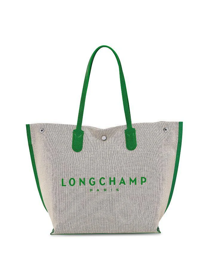 商品Longchamp|Essential Toile Large Canvas Tote,价格¥3236,第1张图片详细描述