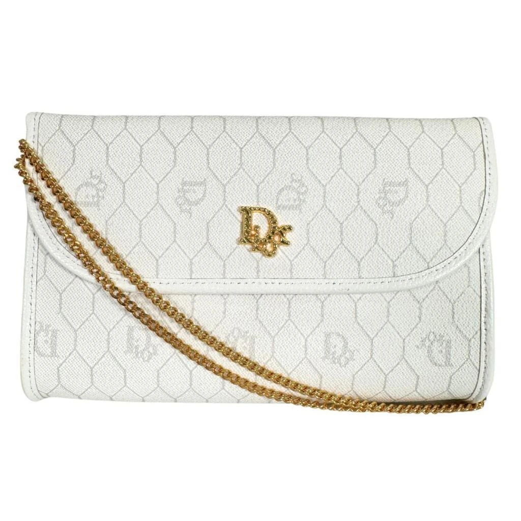 商品[二手商品] Dior|Dior Honeycomb  Canvas Shoulder Bag (Pre-Owned),价格¥8858,第1张图片