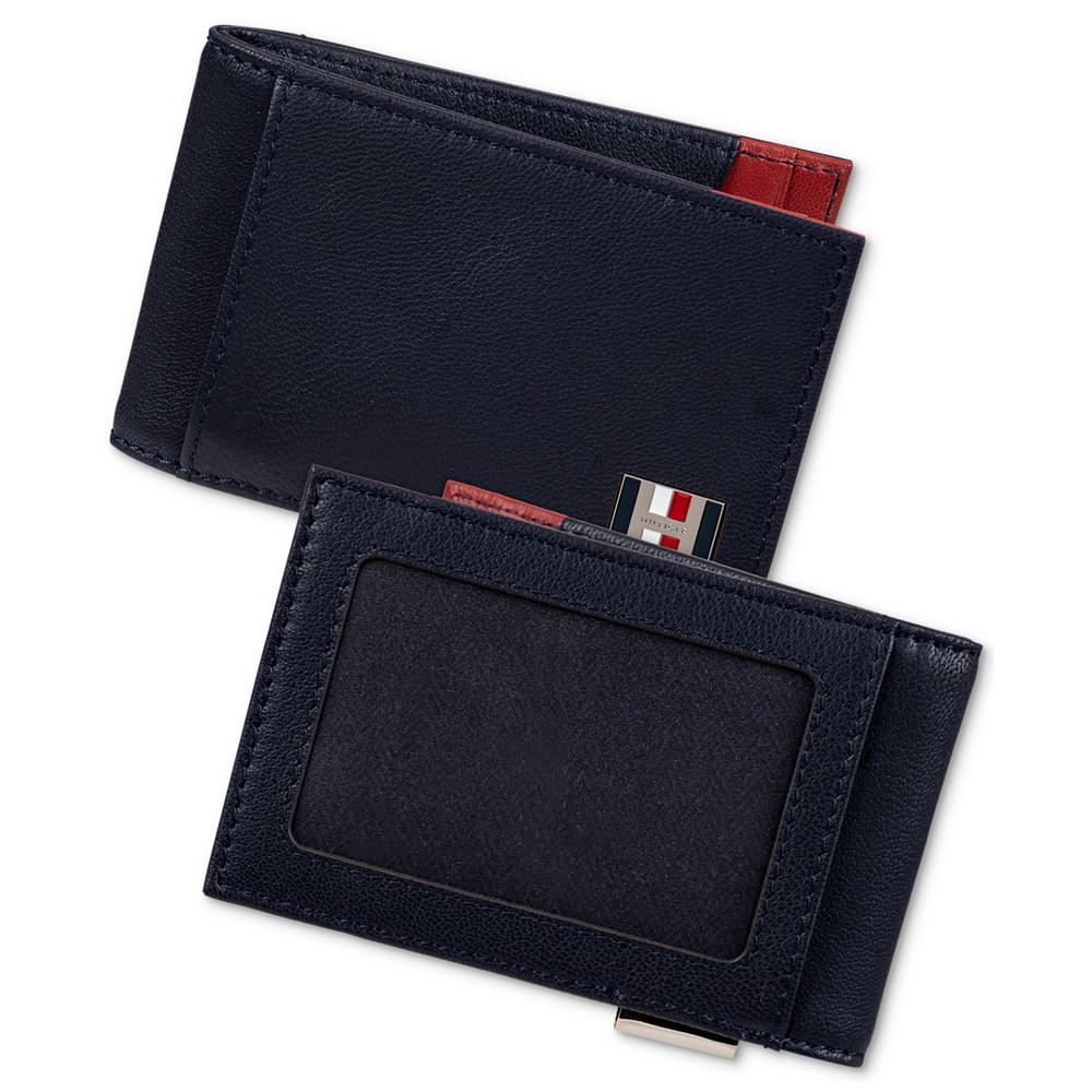Men's Cayne Front Pocket Wallet with Removable Money Clip商品第6张图片规格展示
