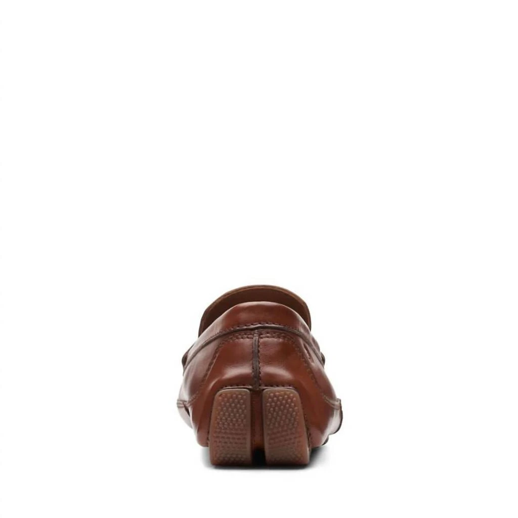 商品Clarks|Men's Markman Way Shoe In Dark Tan Leather,价格¥500,第2张图片详细描述