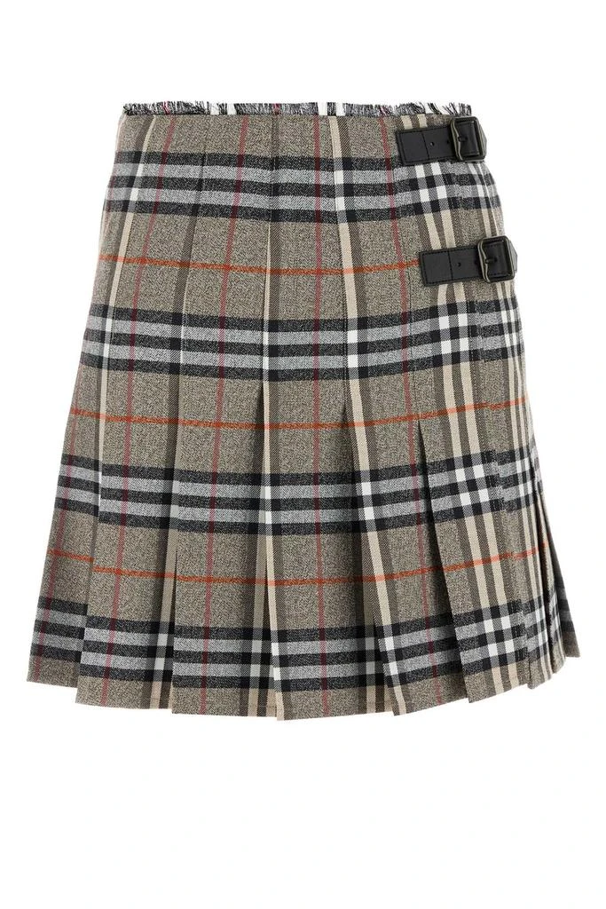 スカート BURBERRY Embroidered Wool Skirt Burberry]Embroidered Wool Skirt 价格¥8131 | 别样海外购
