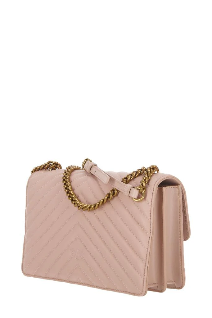 商品PINKO|Pinko Classic Love One Chevron Crossbody Bag,价格¥1970,第2张图片详细描述