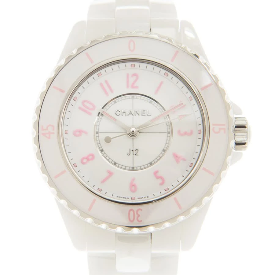 商品Chanel|J12 Quartz White Dial Ladies Watch H6755,价格¥36015,第1张图片