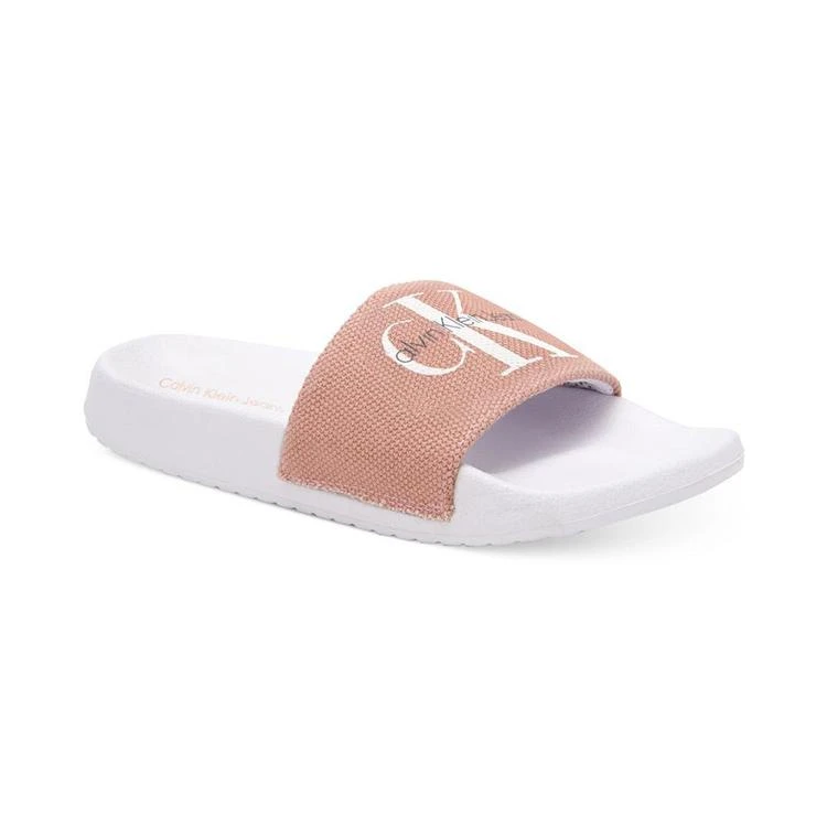 商品Calvin Klein|Women's Chantal Slip-On Sandals,价格¥146,第1张图片