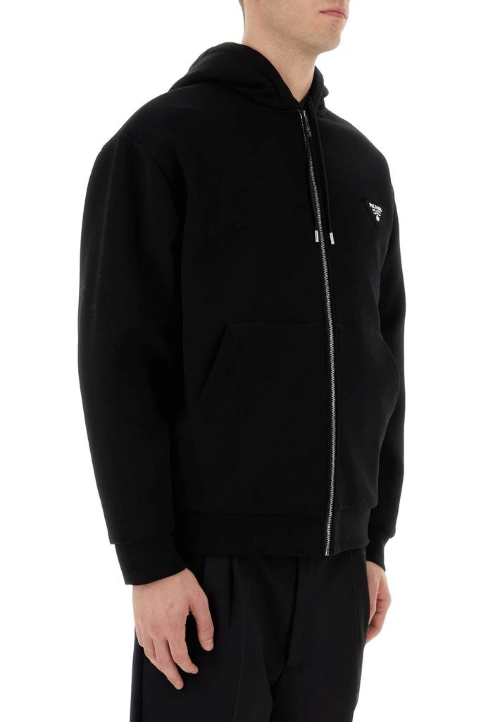 商品Prada|Black cotton blend padded jacket,价格¥19869,第2张图片详细描述