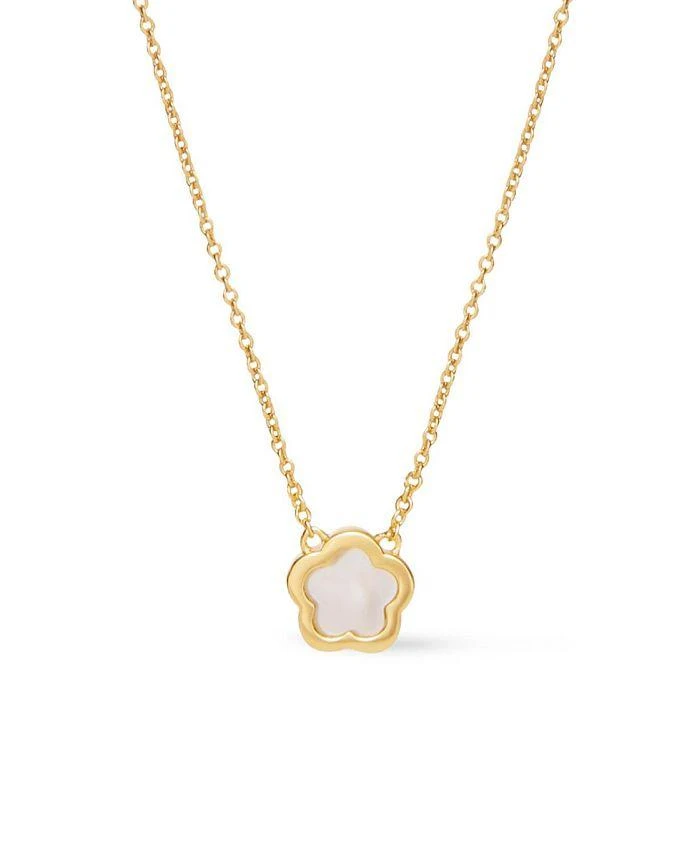 商品Ana Luisa|Mother of Pearl Inlay Flower Pendant - Saya,价格¥482,第1张图片