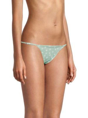 商品Onia|​Hannah Micro Daisy-Print Bikini Bottom,价格¥80,第3张图片详细描述