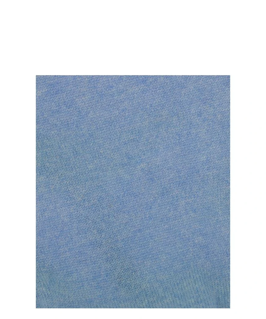 商品G.A.Emme|Pure Cashmere Shawl Scarves Light Blue,价格¥1214,第2张图片详细描述