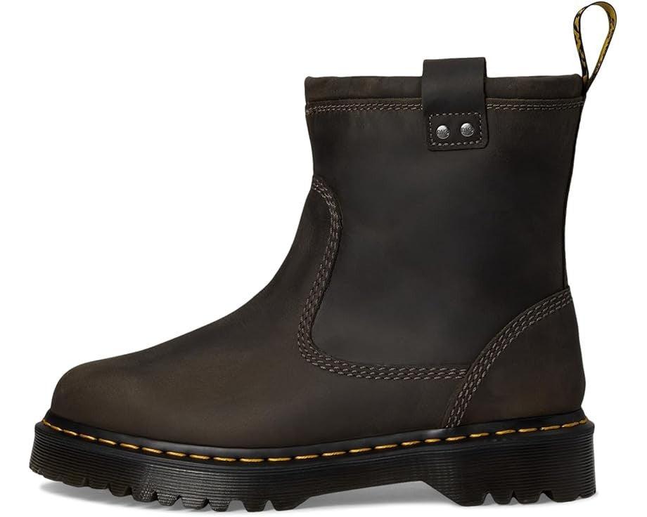 Anistone Lo R31880057 Herrenstiefel, schwarze Leder-Bikerstiefel JOBB1511 image 2