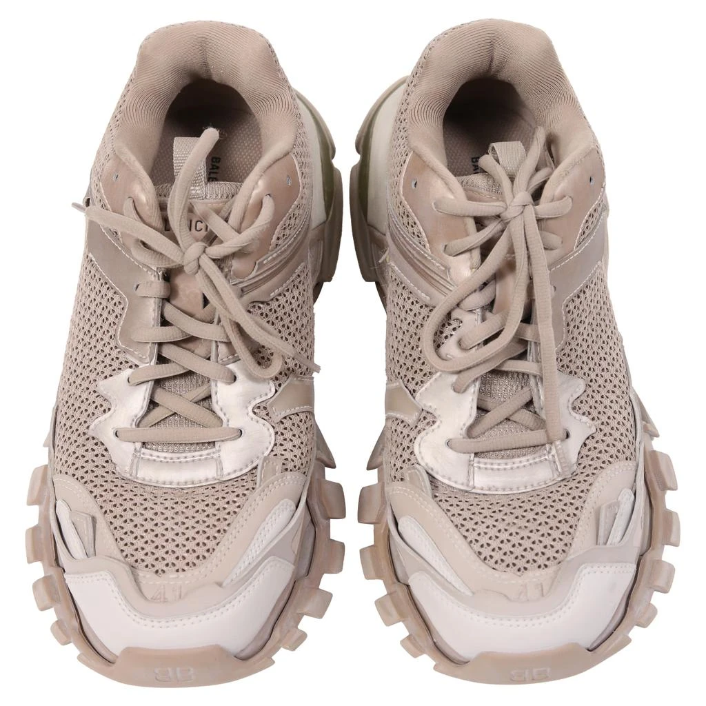 商品[二手商品] Balenciaga|Track 0.3 Distressed Sneakers in Beige Polyester,价格¥3900,第5张图片详细描述