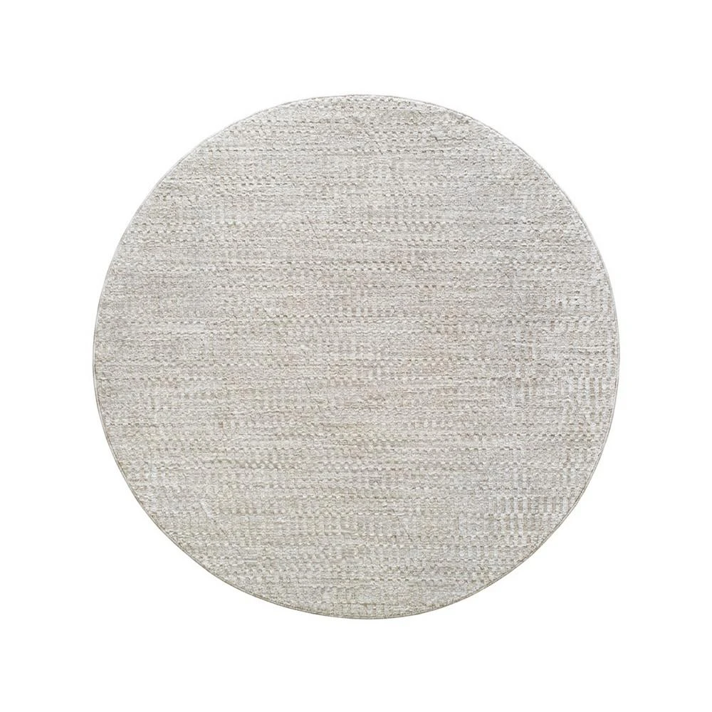 商品Surya|Masterpiece High-Low MPC-2304 7'10" x 7'10" Round Area Rug,价格¥11237,第1张图片