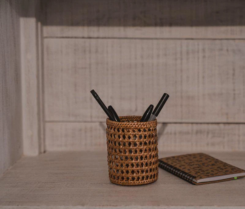 商品Poppy & Sage|Cane Pencil Holder / Desk Organizer,价格¥212,第2张图片详细描述