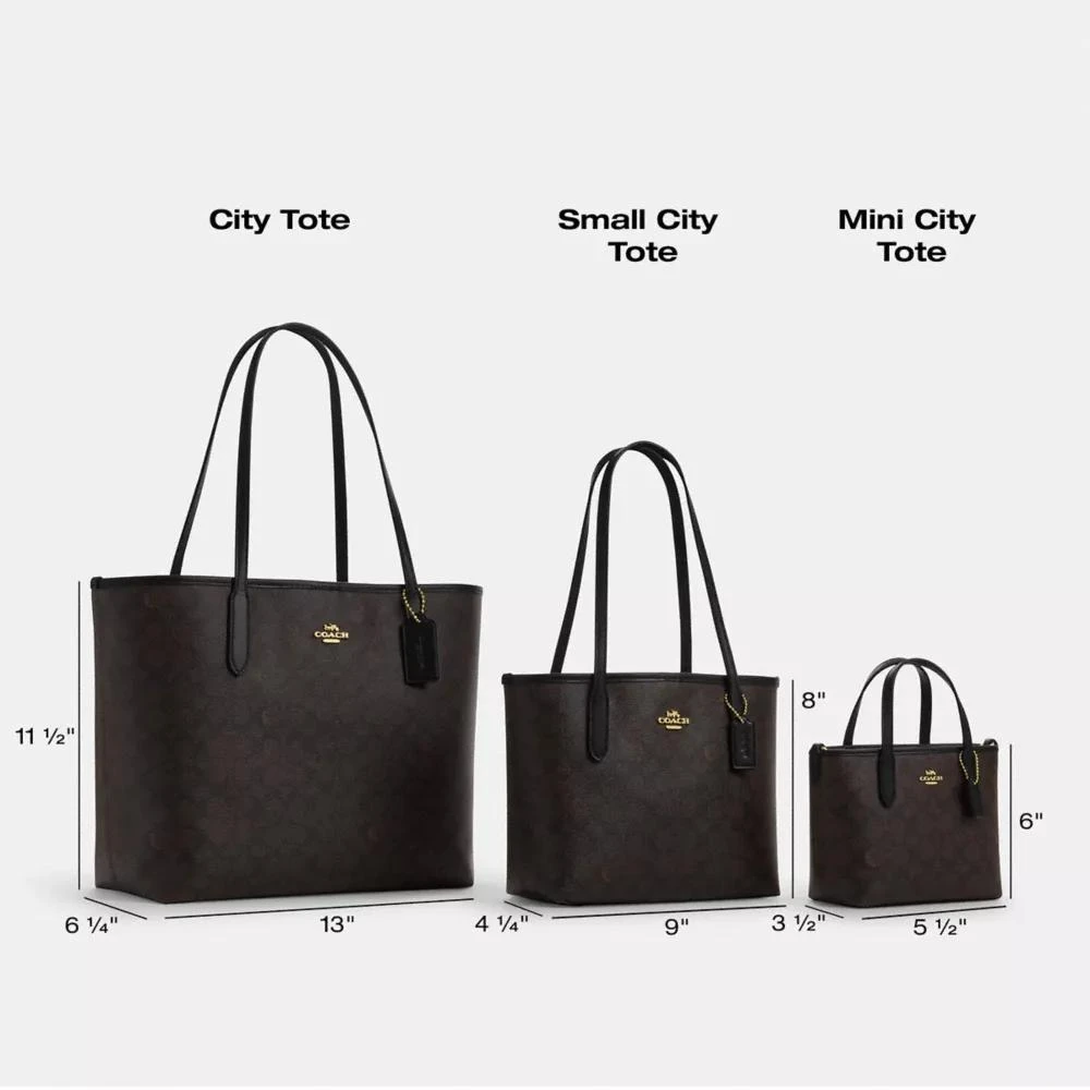 City Tote Bag In Signature Canvas 商品