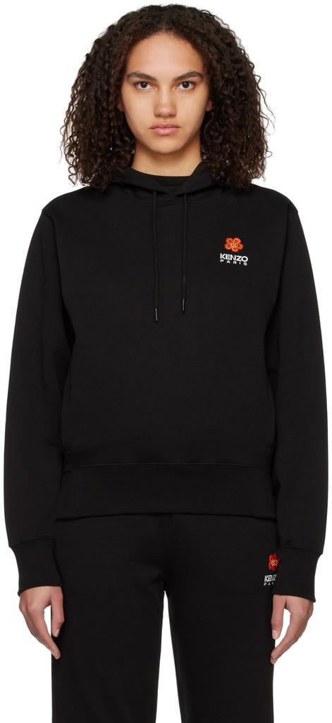 商品Kenzo|Black Kenzo Paris Boke Flower Hoodie,价格¥2562,第1张图片