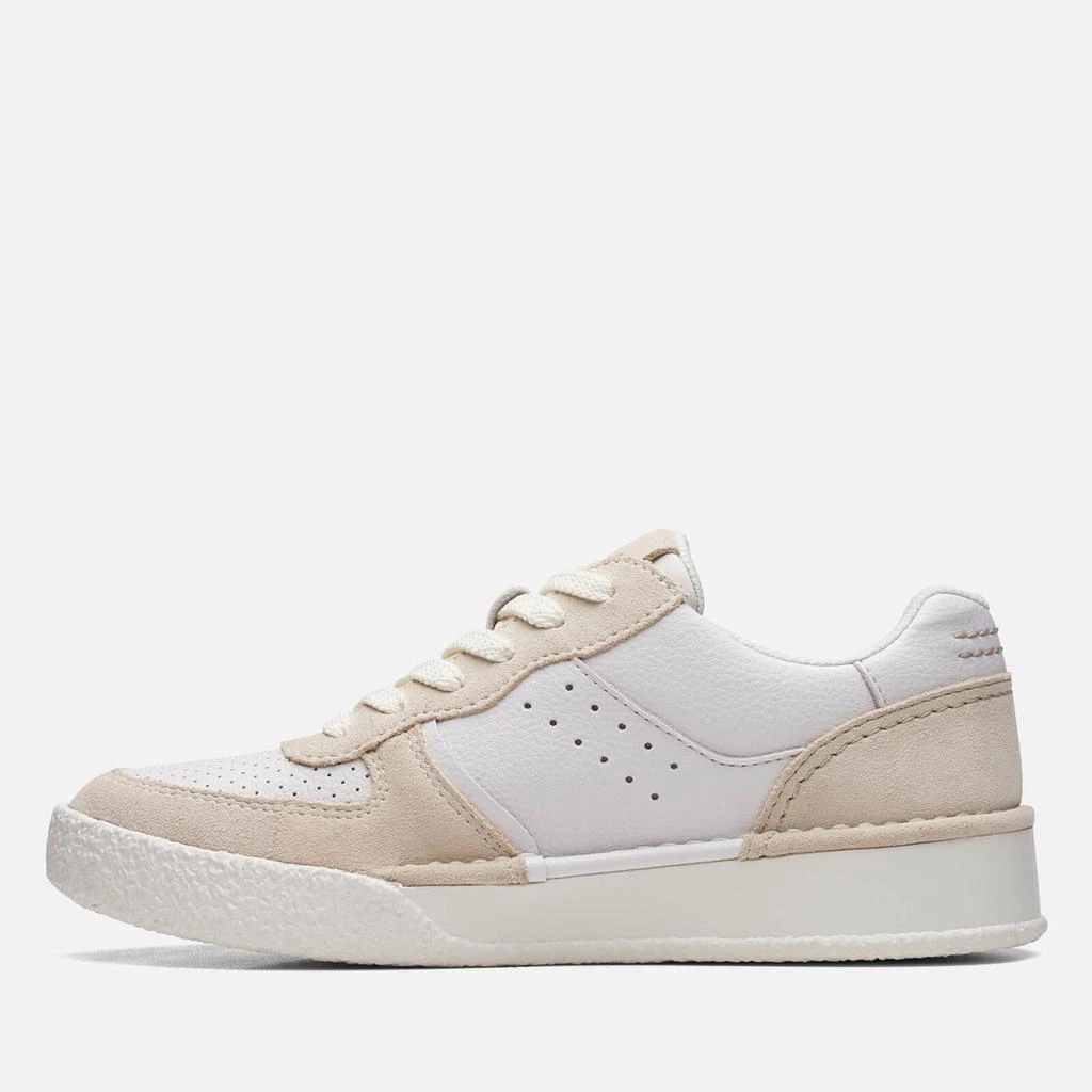 商品Clarks|Clarks Women's CraftCup Leather and Suede Trainers,价格¥443,第4张图片详细描述