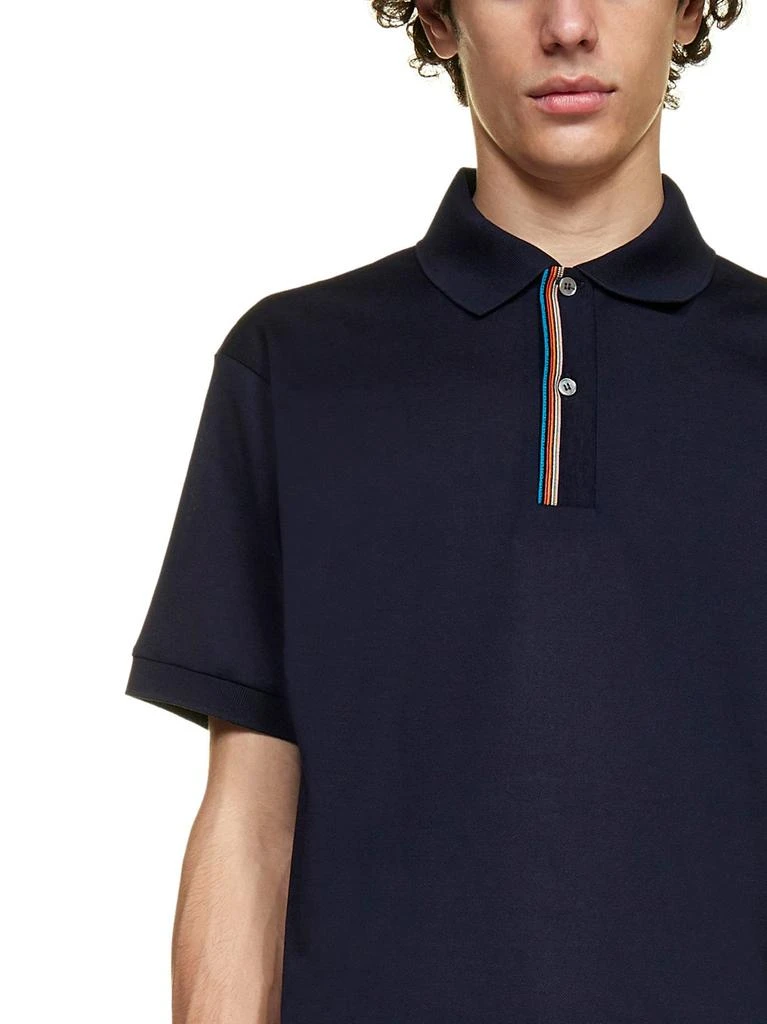 商品Paul Smith|Paul Smith Short-Sleeved Striped Trim Polo Shirt,价格¥1290,第5张图片详细描述