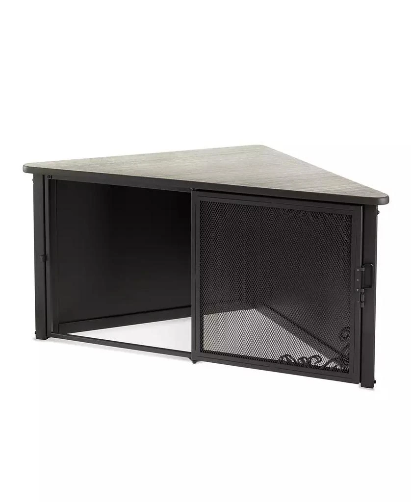 商品Richell|Accent Corner Table Pet Crate - Medium,价格¥3825,第2张图片详细描述