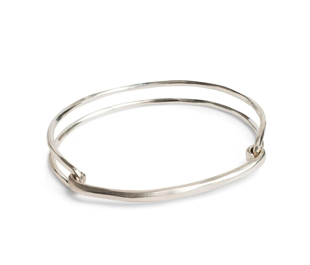 商品WERKSTATT MUNCHEN|WERKSTATT MUNCHEN BRACELET HAMMERED LINK M2215,价格¥3364,第1张图片