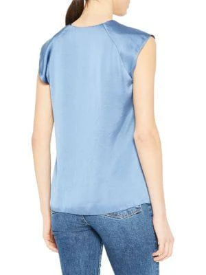 商品Theory|Asymmetrical Ruffle Top,价格¥268,第2张图片详细描述