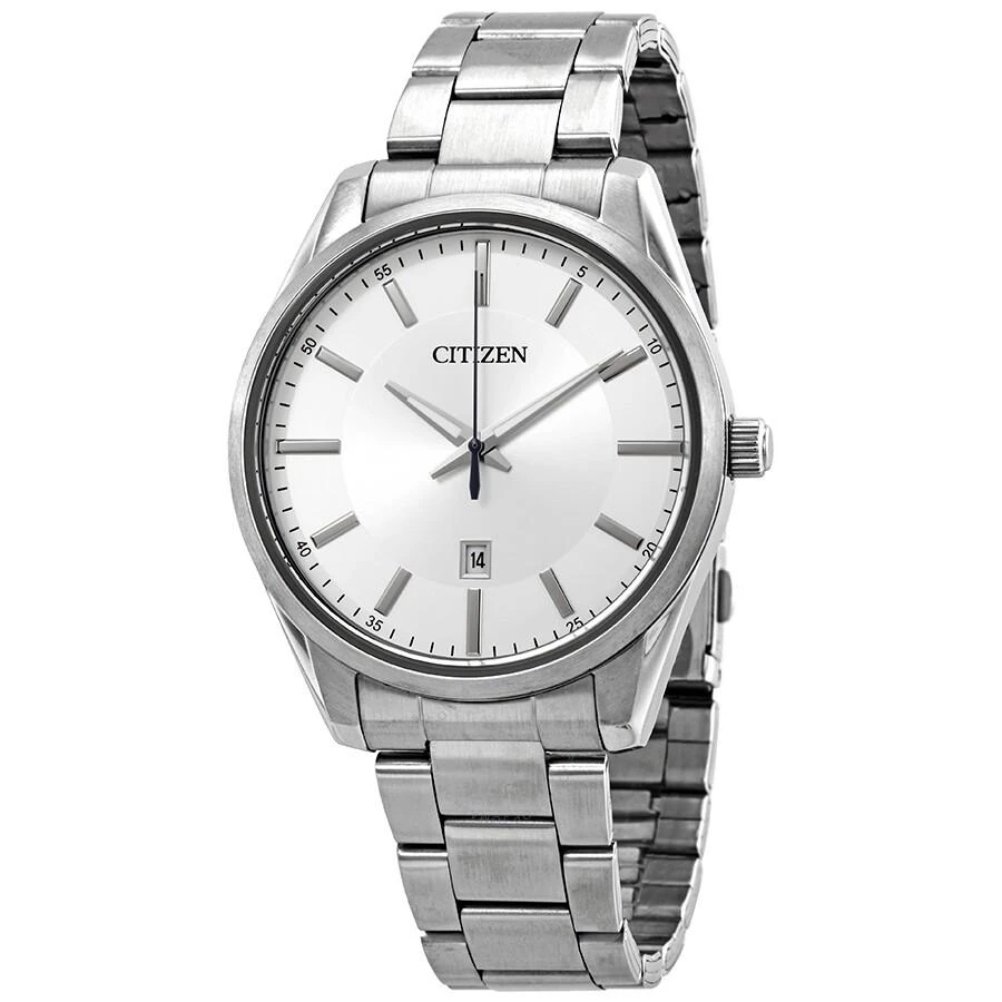 商品Citizen|Quartz Silver Dial Stainless Steel Men's Watch BI1030-53A,价格¥514,第1张图片