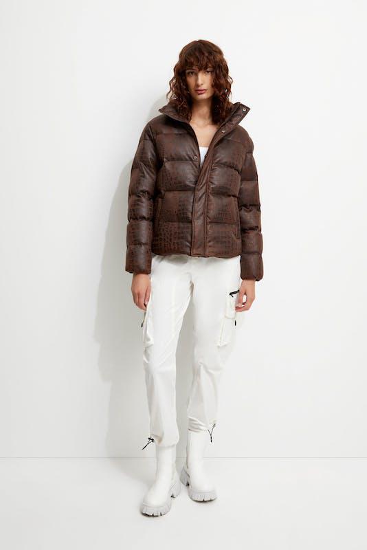 商品Unreal Fur|Croc Illusion Jacket,价格¥2749,第1张图片