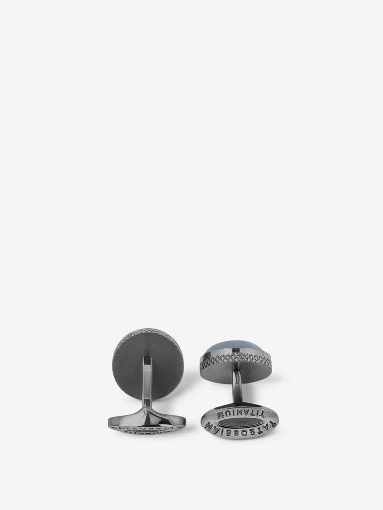 商品Tateossian|Tateossian Blue Lace Agate Cufflinks,价格¥2731,第4张图片详细描述