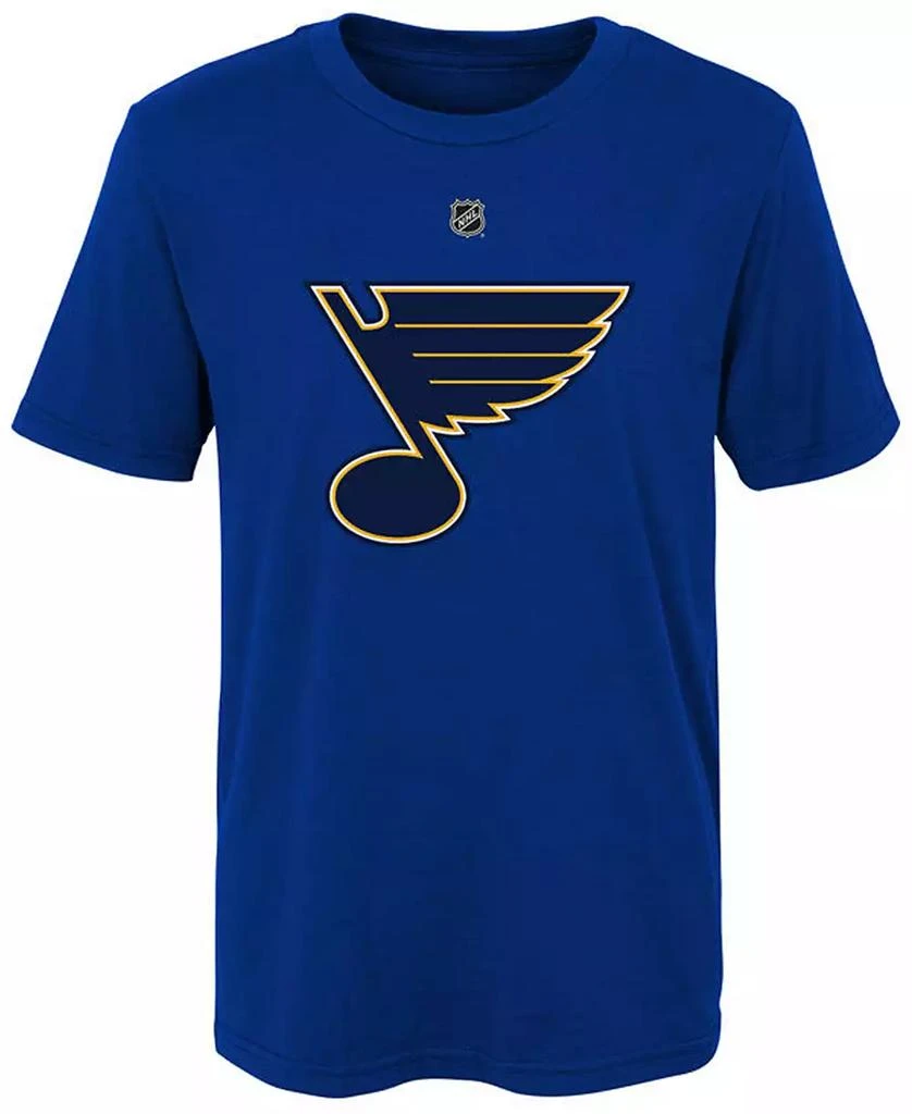 商品Outerstuff|St. Louis Blues Big Boys and Girls Player T-shirt - Jordan Binnington,价格¥187,第3张图片详细描述