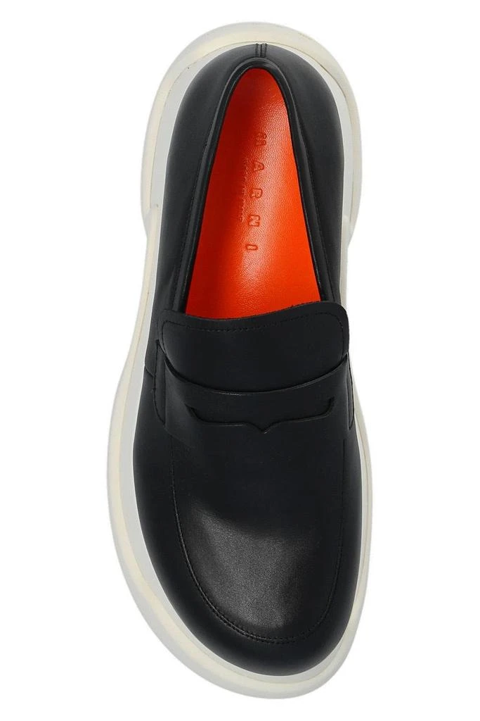 商品Marni|Marni Platform Slip-On Mocassin Loafers,价格¥3405,第4张图片详细描述