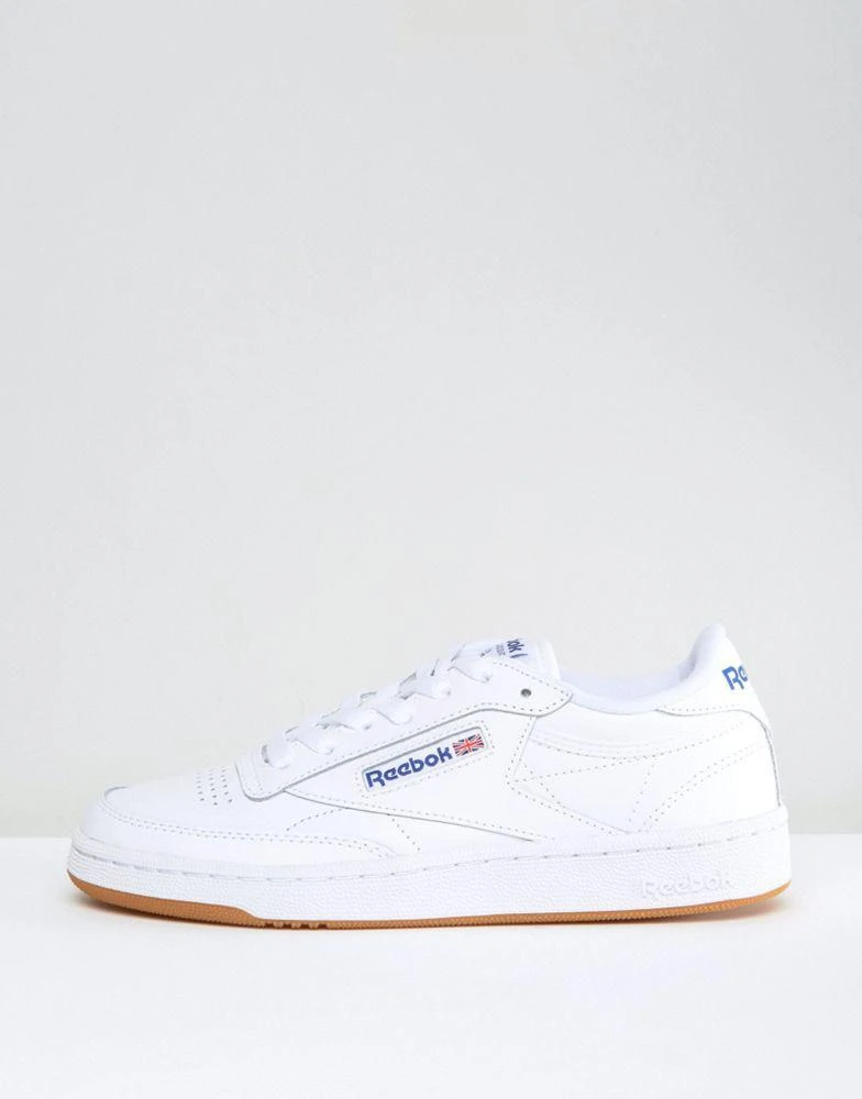 商品Reebok|Reebok Club C 85 Trainers With Gum Sole,价格¥673,第2张图片详细描述