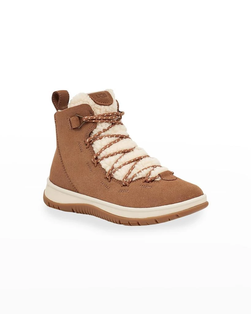 商品UGG|Lakesider Lace-Up Hiker Booties,价格¥703,第2张图片详细描述