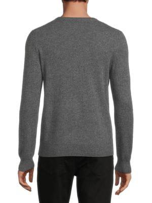 V Neck Cashmere Sweater商品第2张图片规格展示