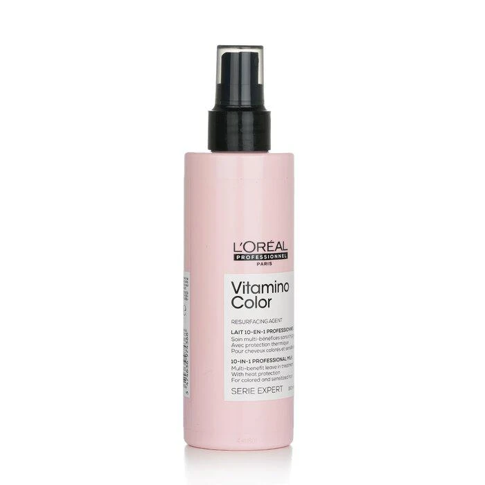 商品L'Oreal Paris|L'Oreal 沙龙洗护系列锁色护发10合1护发喷雾 190ml/6.4oz,价格¥194,第2张图片详细描述