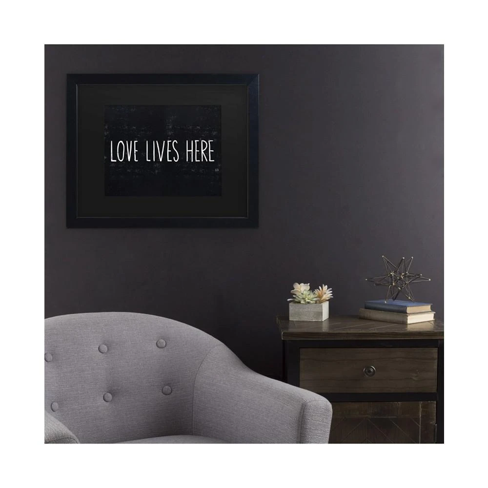 商品Trademark Global|Michael Mullan Love Lives Here Matted Framed Art - 15" x 20",价格¥377,第3张图片详细描述