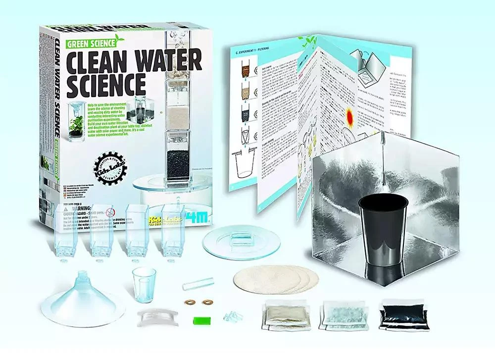 商品Redbox|4M Green Science Clean Water Science Kit,价格¥113,第1张图片