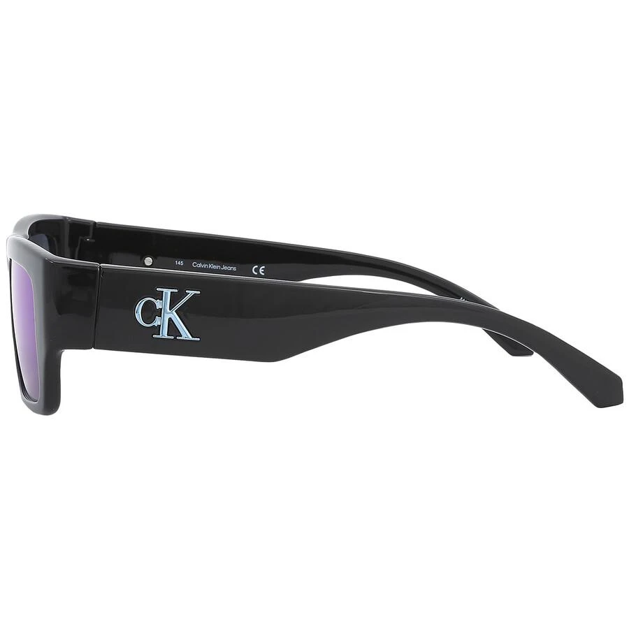 商品Calvin Klein|Blue Rectangular Unisex Sunglasses CKJ22635S 001 54,价格¥183,第3张图片详细描述