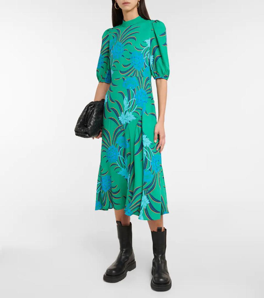 商品Diane von Furstenberg|Nella花卉中长连衣裙,价格¥4102,第4张图片详细描述