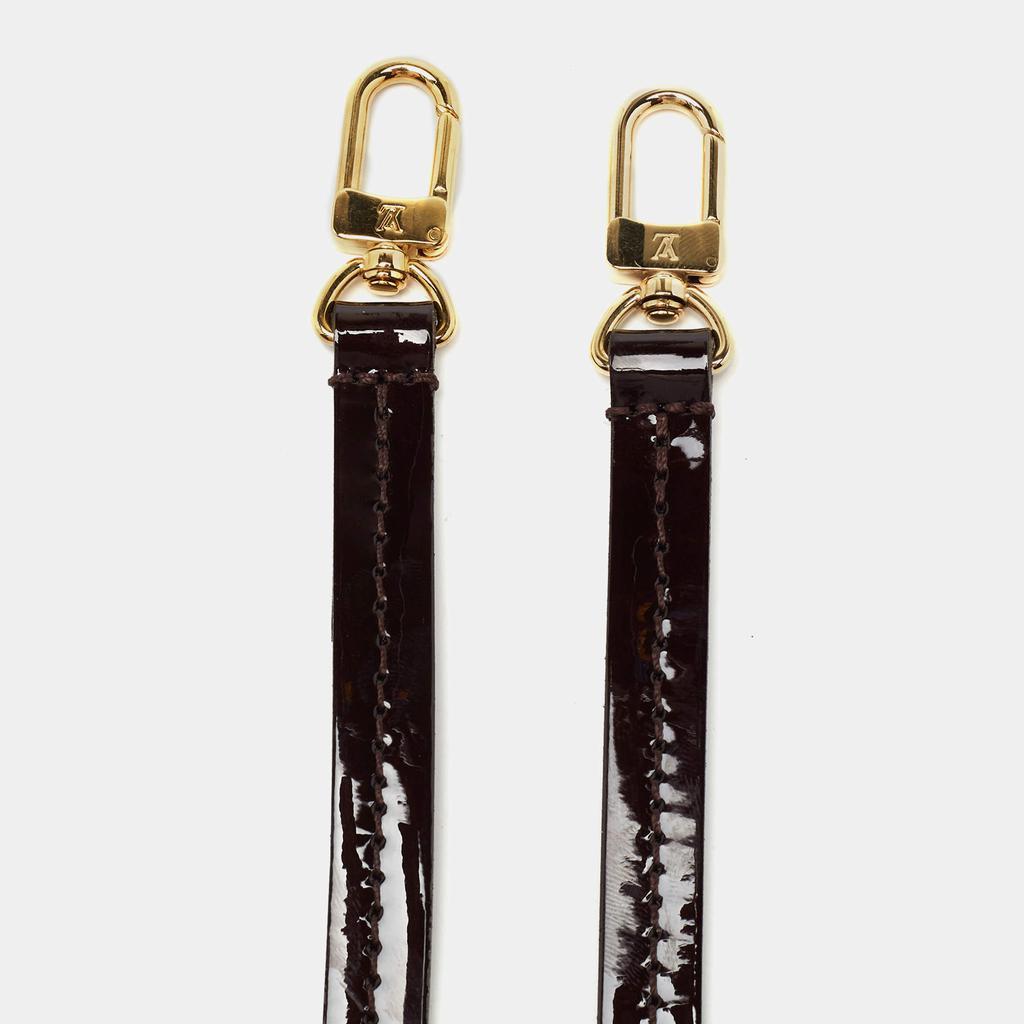 商品[二手商品] Louis Vuitton|Louis Vuitton Black Vernis Leather Adjustable Shoulder Strap,价格¥2390,第4张图片详细描述
