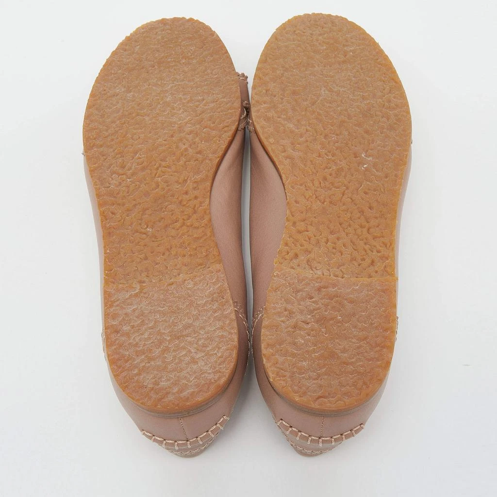 Salvatore Ferragamo French Pink Leather Vara Bow Ballet Flats Size 36 商品