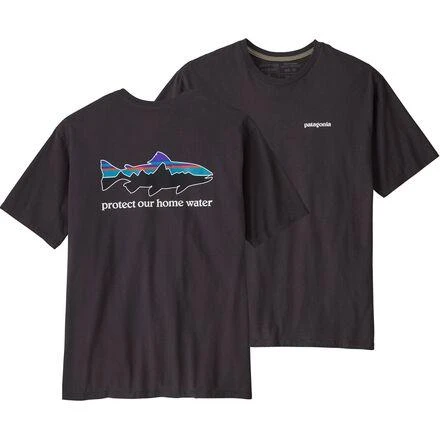 商品Patagonia|Home Water Trout Organic T-Shirt - Men's,价格¥372,第3张图片详细描述