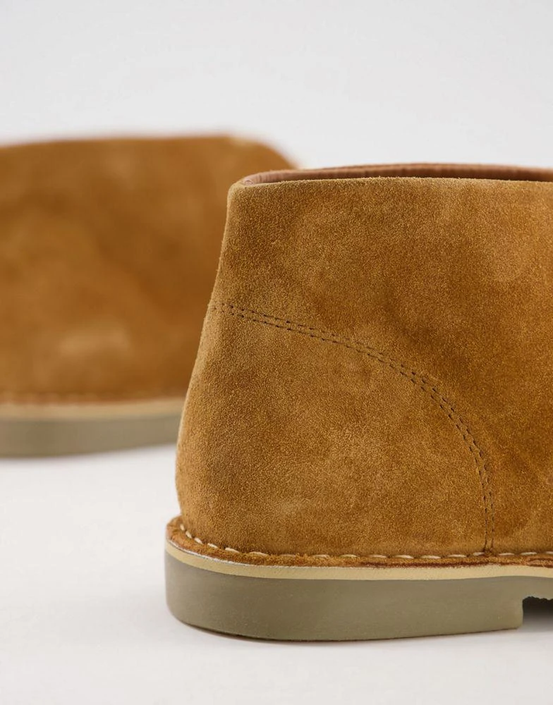 商品ASOS|ASOS DESIGN desert boots in tan suede,价格¥348,第3张图片详细描述