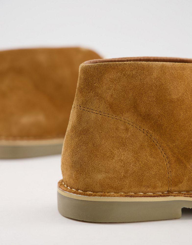 商品ASOS|ASOS DESIGN desert boots in tan suede,价格¥273,第5张图片详细描述