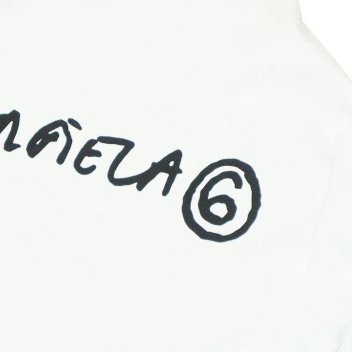 商品MAISON MARGIELA|Unisex White Logo T Shirt,价格¥261,第4张图片详细描述