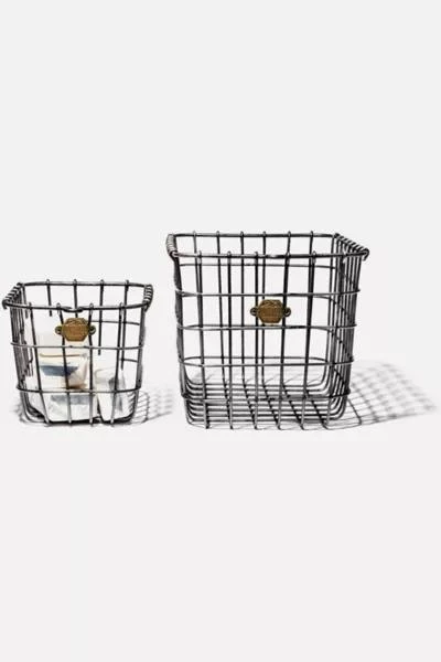 商品PUEBCO|Puebco Steel Wire Locker Storage Basket,价格¥314,第2张图片详细描述