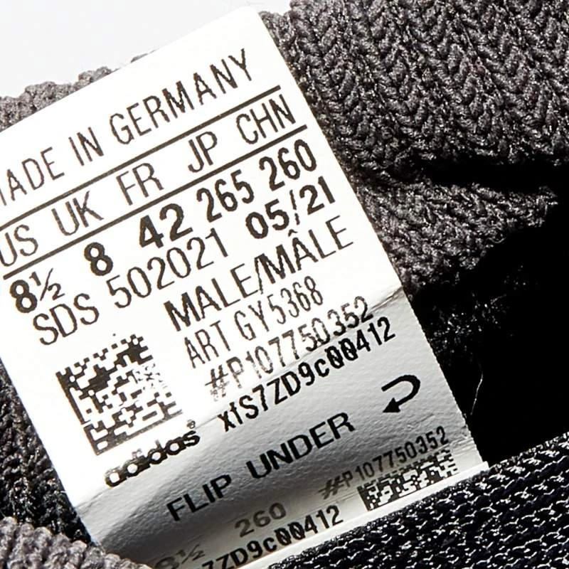 Yeezy x Adidas Black Knit Fabric 450 Dark Slate Sneakers Size 42 商品