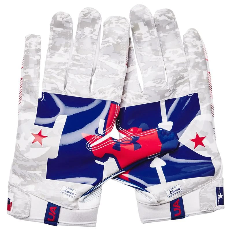 商品Under Armour|Under Armour F8 Novelty Receiver Gloves - Men's,价格¥299,第2张图片详细描述