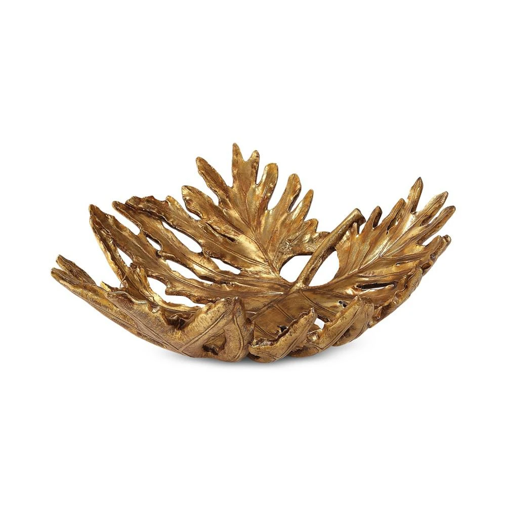 商品Uttermost|Oak Leaf Metallic Gold Bowl,价格¥2093,第1张图片