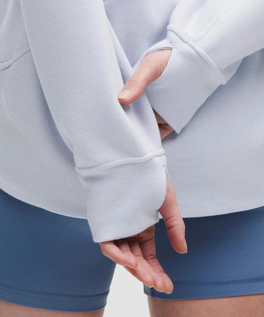 Scuba Oversized Funnel-Neck Half Zip *Long 商品