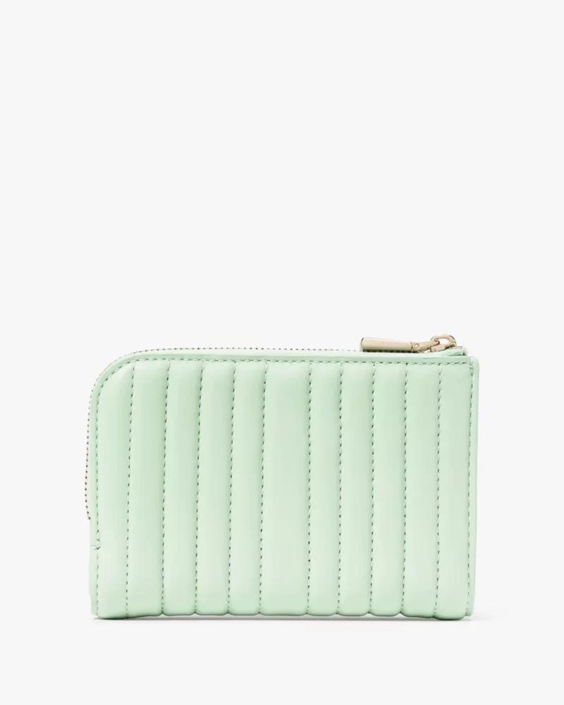商品Kate Spade|Deco Quilted Compact Wallet,价格¥1098,第3张图片详细描述